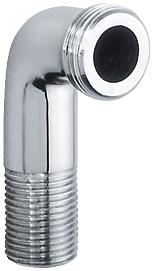 Соединительный уголок 1/2″ x 3/4″ GROHE, хром (12476000)
