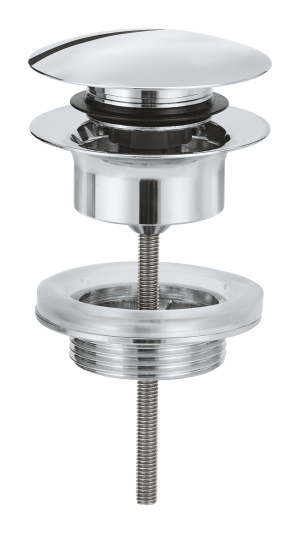Донный клапан для раковины GROHE, хром (65807000)