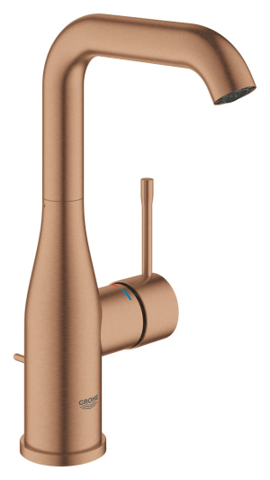 Смеситель для раковины GROHE Essence с донным клапаном, L-size, теплый закат матовый (24174DL1)