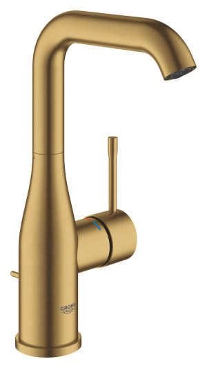 Смеситель для раковины GROHE Essence с донным клапаном, L-size, холодный рассвет матовый (24174GN1)