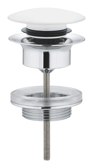 Донный клапан для раковины GROHE, белая луна (65807LS0)