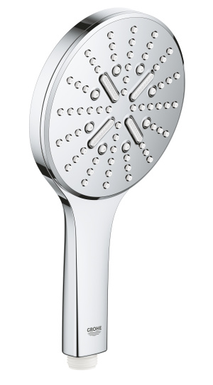 Ручной душ GROHE Rainshower SmartActive 130, 12 л/мин, 3 режима, хром (26544000/U), уцененный товар