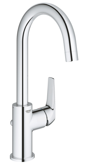 Смеситель для раковины GROHE BauFlow, L-size, хром (23753000)