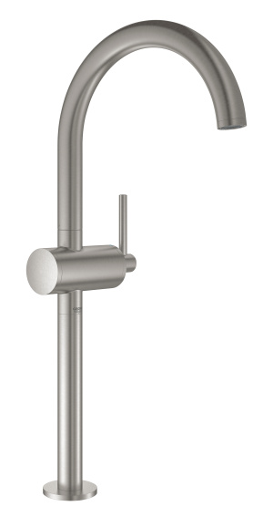 Смеситель для раковины GROHE Atrio, XL-Size, суперсталь (32647DC3)
