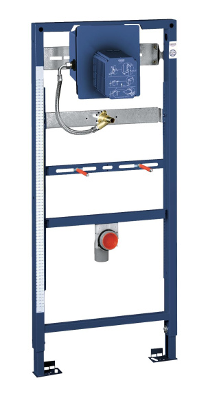 Система инсталляции для писсуара, GROHE Rapid SL для ИК-панели или механического смыва (38786001)