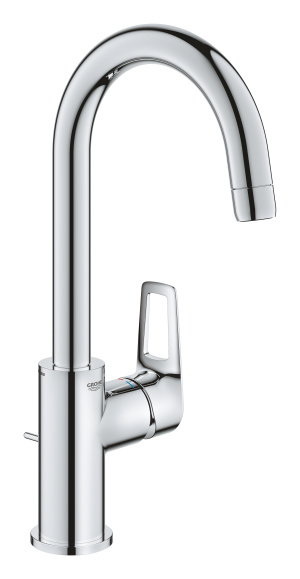 Смеситель для раковины GROHE Start Loop с донным клапаном, L-Size, хром (23780001)