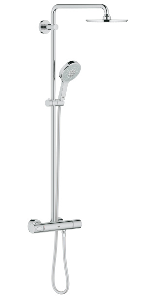 Душевая система GROHE Rainshower 210 с термостатом для душа, хром (27967000)