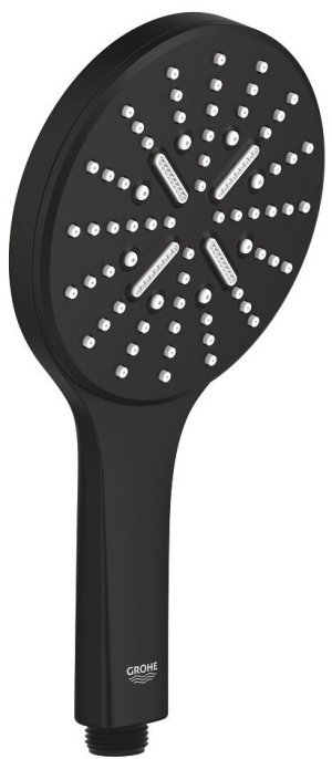Ручной душ GROHE Rainshower SmartActive 130, 3 режима, фантомный черный (22127KF0)
