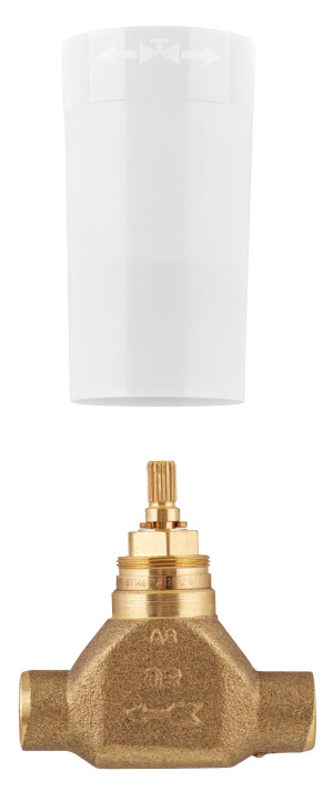 Встраиваемая часть вентиля GROHE, резьба 1/2″ для пайки Ø15 мм (29801000)