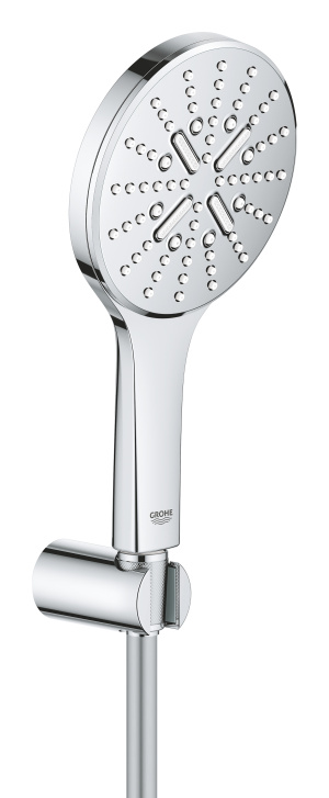 Душевой набор GROHE Rainshower SmartActive 130, 3 режима, 1500 мм, 9,5 л/мин, хром (26581000)
