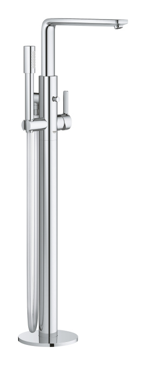 Внешняя часть смесителя для ванны GROHE Lineare напольного монтажа, хром (23792001)