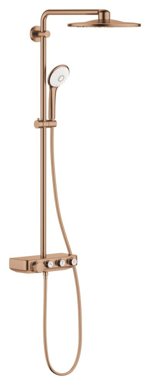 Душевая система GROHE Euphoria SmartControl System 310 с термостатом для душа, теплый закат матовый (26507DL0)