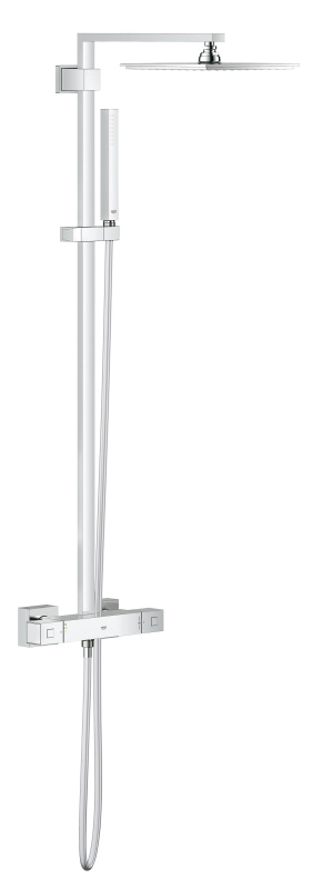 Душевая система GROHE Euphoria Cube System 230 с термостатом для душа, хром (26087000)