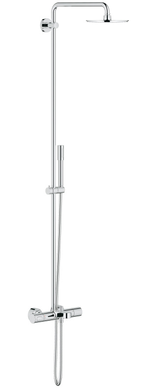 Душевая система GROHE Rainshower System 210 с термостатом для ванны, хром (27641000)