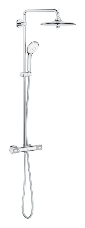 Душевая система GROHE Euphoria System 260 с термостатом для душа, хром (27296003/UB), уцененный товар