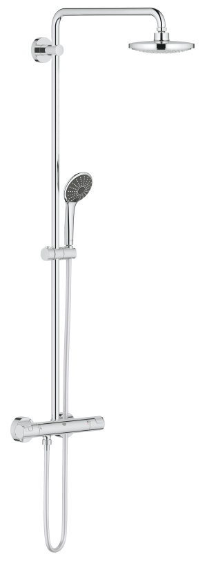 Душевая система GROHE Vitalio Joy System 180 с термостатом для душа, хром (27298001)
