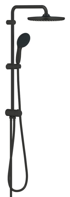 Душевая система GROHE Tempesta System 250 Flex с переключателем потоков, черный (269802431)