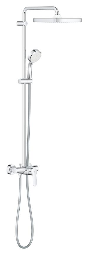 Душевая система GROHE Tempesta Cosmopolitan System 250 CUBE со смесителем для душа, хром (26692000)
