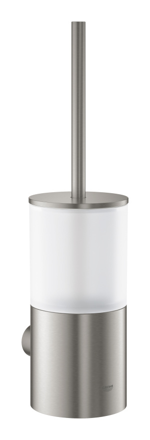 Туалетный ёршик GROHE Atrio с держателем, суперсталь (40314DC3)