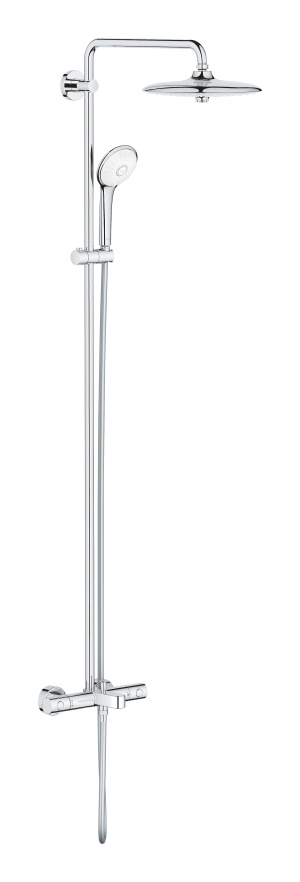 Душевая система GROHE Euphoria System 260 с термостатом для ванны, хром (27475002/U), уцененный товар
