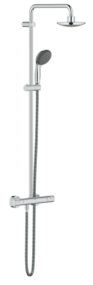 Душевая система GROHE Vitalio Start System 160 с термостатом для душа, хром (27960000)