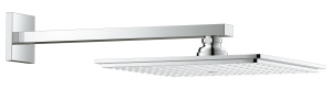 Верхний душ с душевым кронштейном 286 мм, 1 режим струи, GROHE Rainshower Allure 230, хром, (26054000)