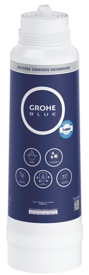 Мембранный фильтр по технологии обратного осмоса GROHE Blue (40880001)