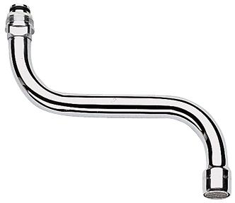 Излив для кухонных настенных смесителей GROHE, хром (13052000)