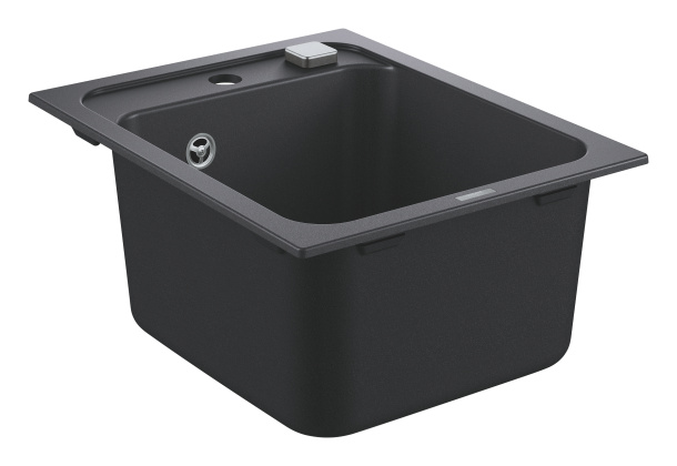 Мойка GROHE K700 с одной чашей, 400 x 500 мм, черный гранит (31650AP0)