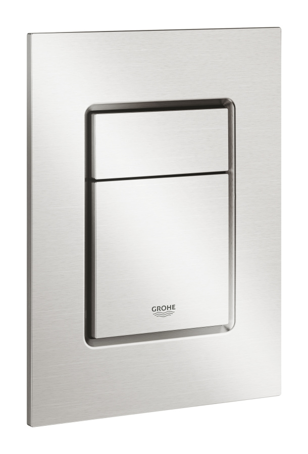 Панель смыва для унитаза GROHE Skate Cosmopolitan S, 3 режима, суперсталь (37535DC0)