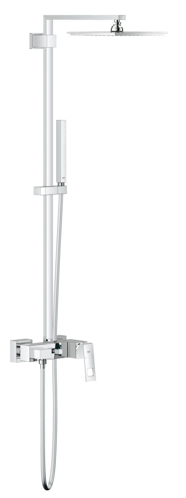 Душевая система GROHE Euphoria Cube 230 со смесителем для душа, хром (23147001)