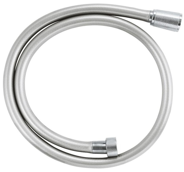 Душевой шланг GROHE Silverflex Long-Life 1000 мм, с защитой от перекручивания, хром (26334001)