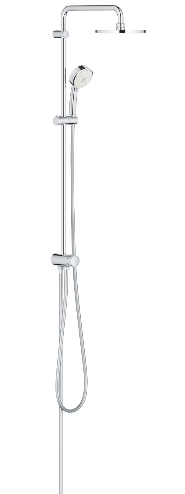 Душевая система GROHE New Tempesta Cosmopolitan 200 с переключателем потоков, хром (26453001)