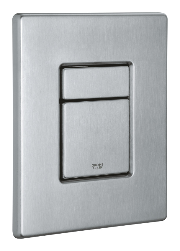 Панель смыва для унитаза GROHE Skate Cosmopolitan, 3 режима, нержавеющая сталь (38732SD0)