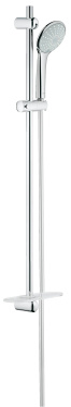 Душевой гарнитур GROHE Euphoria 110 Duo с мыльницей, 2 режима струи, душевая штанга 900 мм, 16,6 л/мин, хром (27225001)
