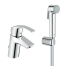 Смеситель для раковины GROHE Eurosmart с гигиеническим душем, S-size, хром (23124002)