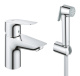 Смеситель для раковины GROHE Start Edge QuickFix с гигиеническим душем, S-Size, хром (23773001)