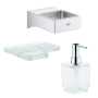 Набор аксессуаров GROHE Selection Cube, хром (NA0012)