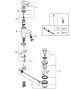 Смеситель для раковины GROHE BauFlow с донным клапаном, S-Size, хром (23751000)