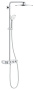 Душевая система GROHE Euphoria SmartControl System 310 Duo с термостатом для душа, хром (26507000/UA), уцененный товар