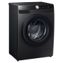 Стиральная машина Samsung WW80AG6S28ABLP с программой ускоренной стирки 8 кг, фантомный черный
