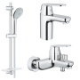 Готовый комплект для ванной комнаты GROHE Eurosmart, хром (NB0082)