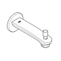 Излив для ванны GROHE Eurostyle Cosmopolitan с переключателем ванна/душ, хром (13277002)