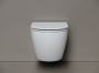 Подвесной унитаз Ceramicanova Вихрь безободковый, смыв Торнадо, белый (CN11007T)