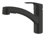 Смеситель для кухни GROHE Eurosmart с вытяжным душем, черный (303052431)