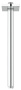 Душевой кронштейн потолочный GROHE Rainshower neutral 292 мм, хром (27484000)