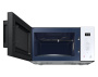 Микроволновая печь Samsung MG23T5018AW/BW Bespoke с грилем и стеклянной панелью, 23 л, белый