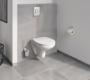 Сиденье для унитаза GROHE Bau Ceramic, с микролифтом, альпин-белый (39898000)