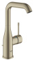 Смеситель для раковины GROHE Essence с донным клапаном, L-size, никель матовый (24174EN1)