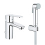 Смеситель для раковины GROHE Eurostyle Cosmopolitan с гигиеническим душем, S-size, хром (23953003)